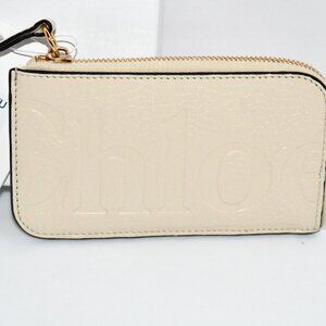 Chloe Bikie Small Purse in Sweet Beige ##CHC24WP453O2124Q NWT Details: Leather L